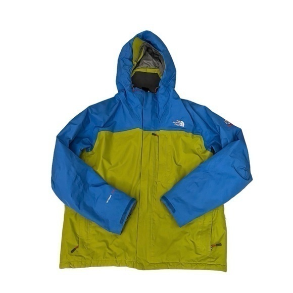 The North Face Summit Series HyVent‎ Alpha Snowboard Blue & Green Ski Jacket - Picture 1 of 16